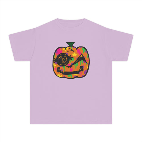 Colorful Pumpkin Tee | Youth